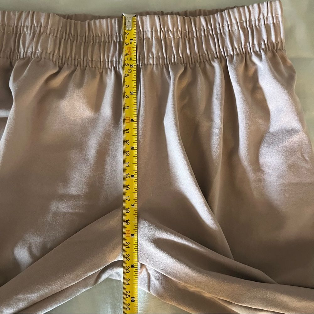 Gymshark Women’s Core Leggings Taupe Size Small High‑Waist Workout Fitness Pants - Picture 4 of 6